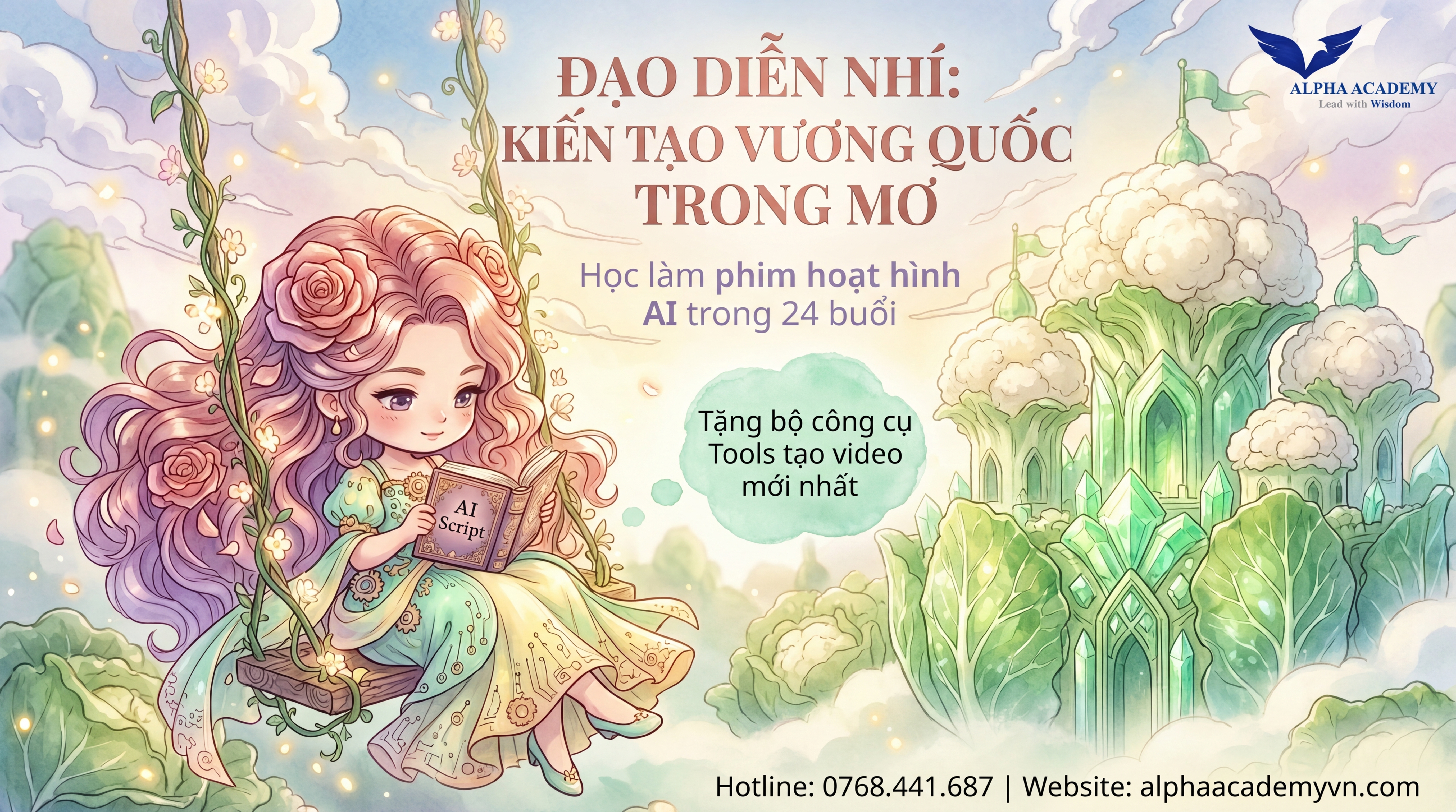 ĐẠO DIỄN NHÍ - LÀM PHIM HOẠT HÌNH A.I
